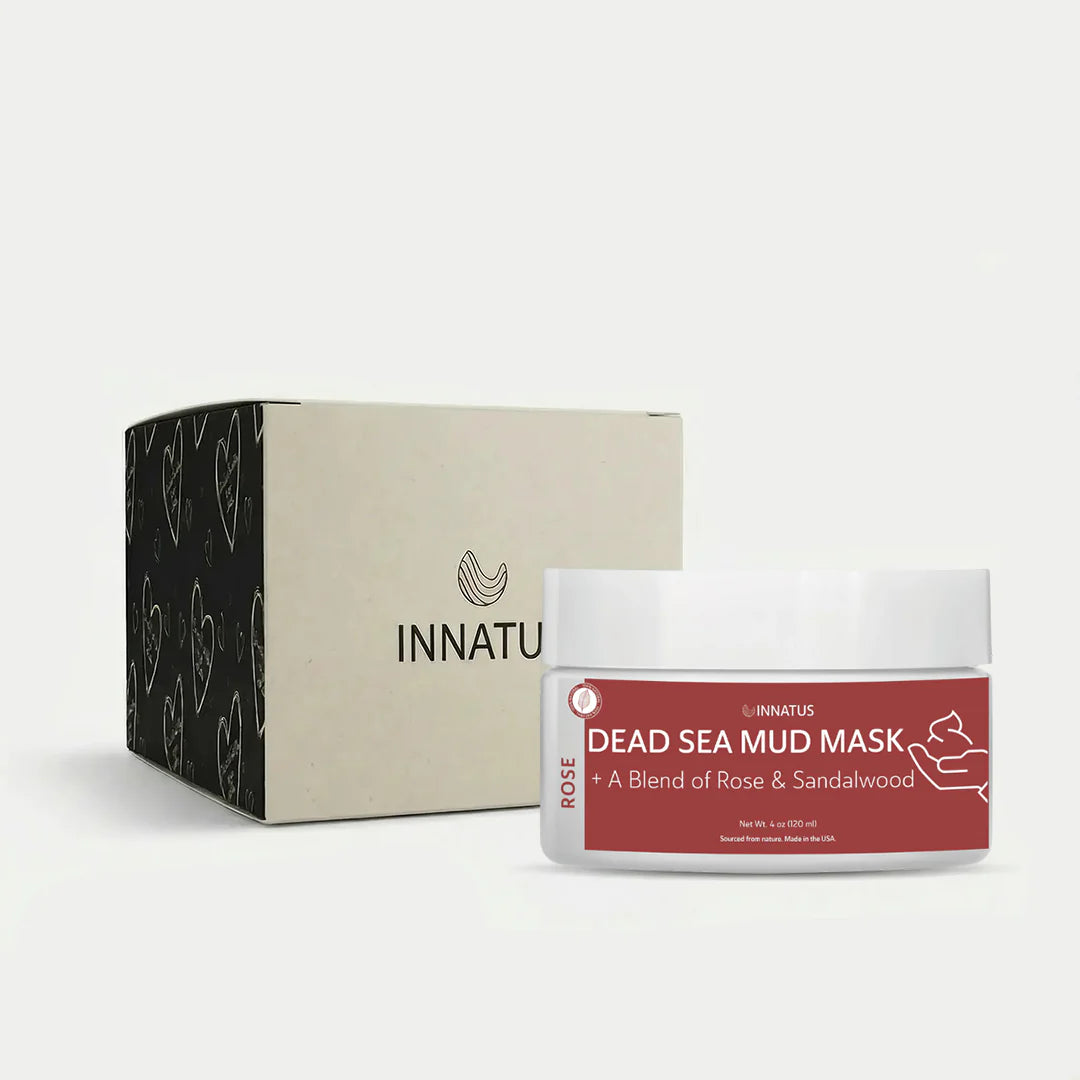 Dead Sea Mud Mask with Rose Oil Blend