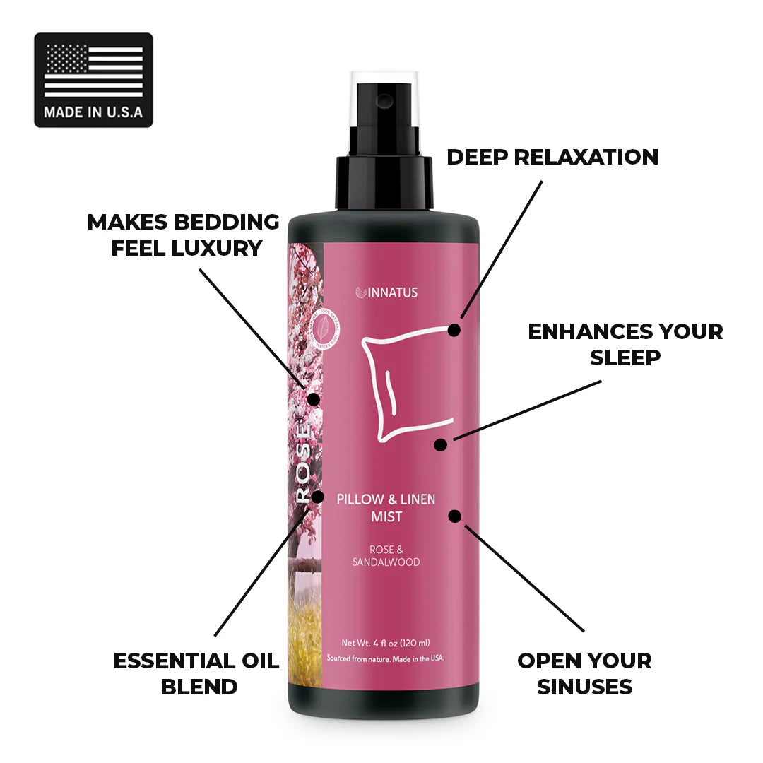 ALL NATURAL ROSE PILLOW & LINEN SPRAY SPRAY