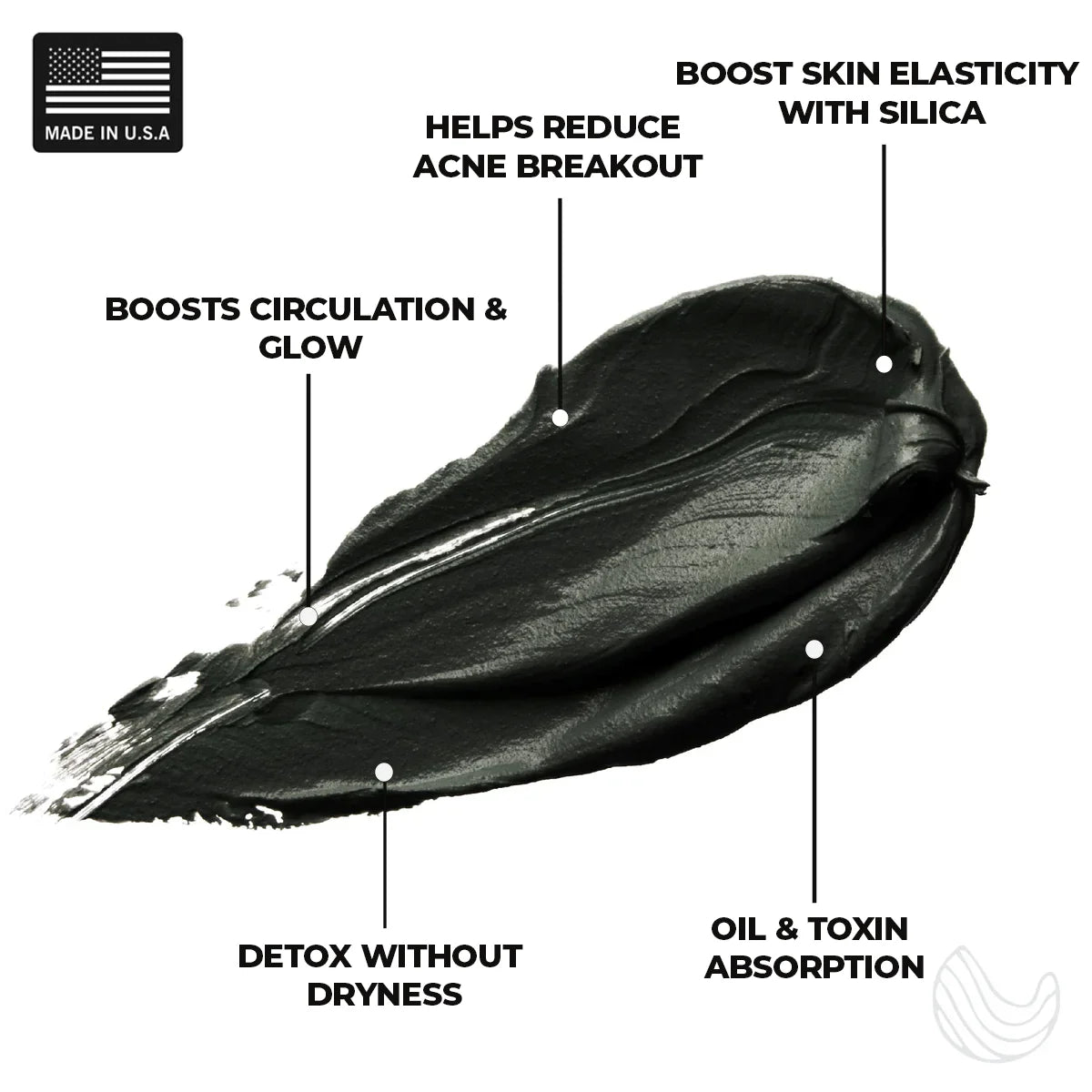 Dead Sea Mud Mask with Rose Oil Blend