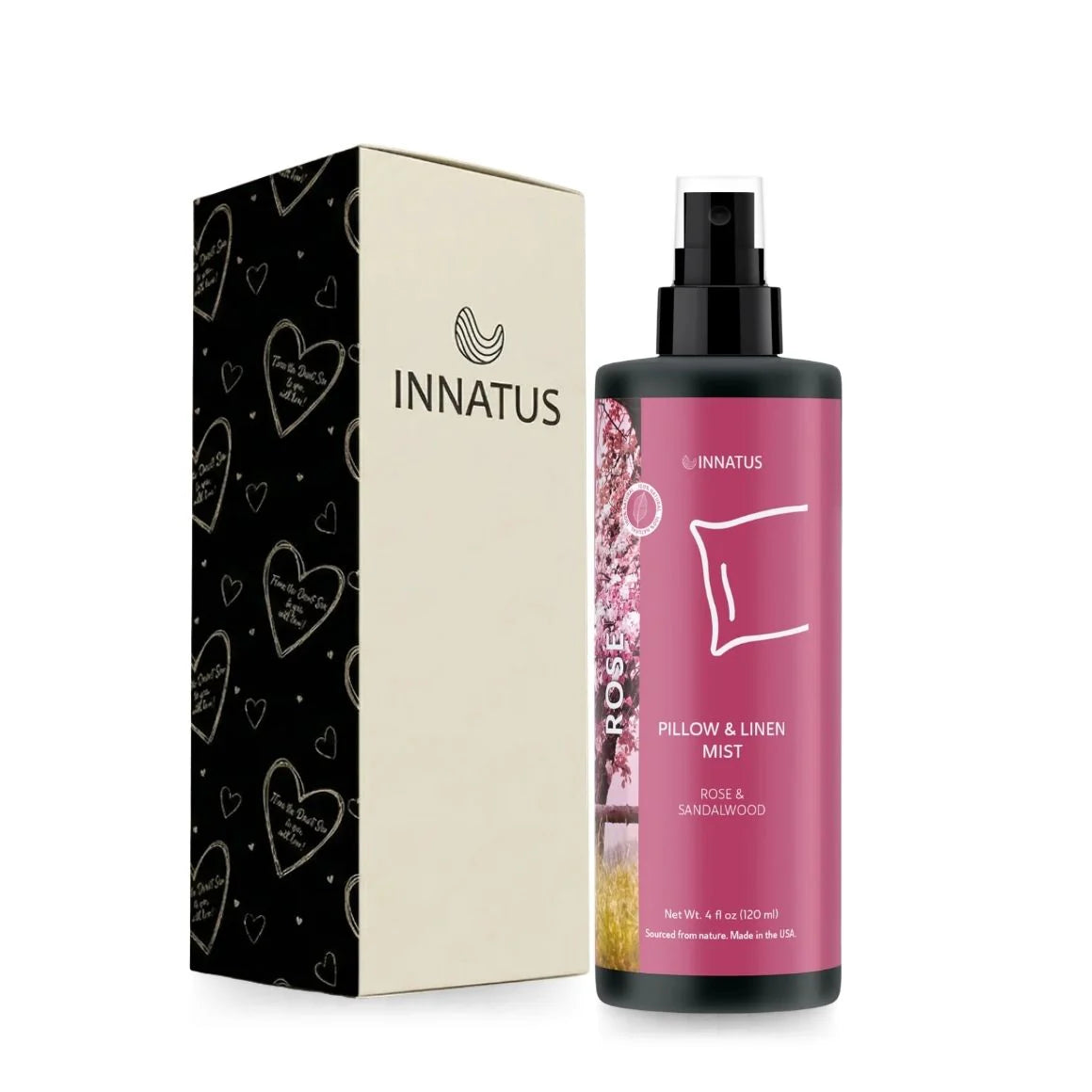 ALL NATURAL ROSE PILLOW & LINEN SPRAY SPRAY